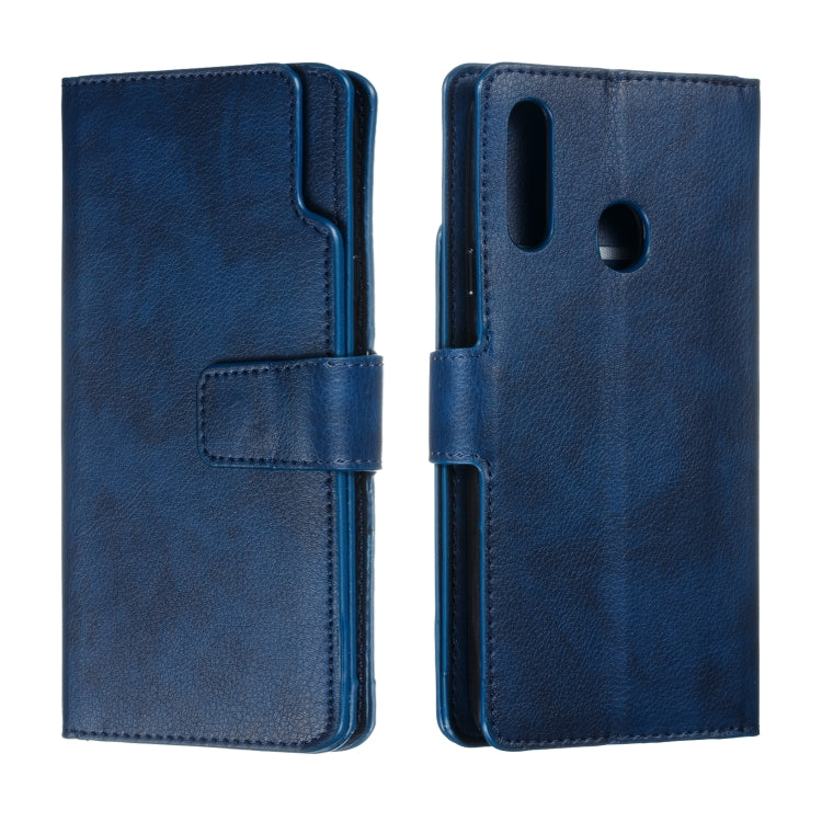 For Galaxy A20s Litchi Texture Horizontal Flip Leather Case