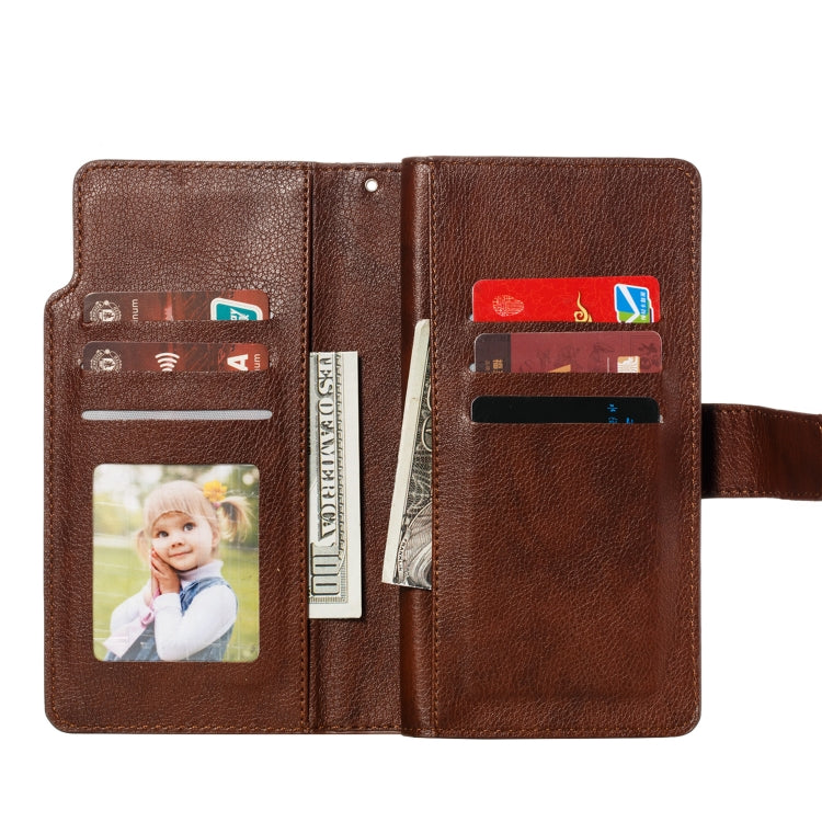 For Galaxy A20s Litchi Texture Horizontal Flip Leather Case