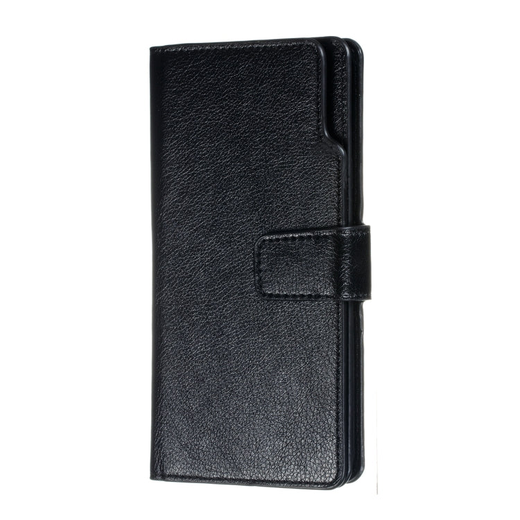 For Galaxy A20s Litchi Texture Horizontal Flip Leather Case