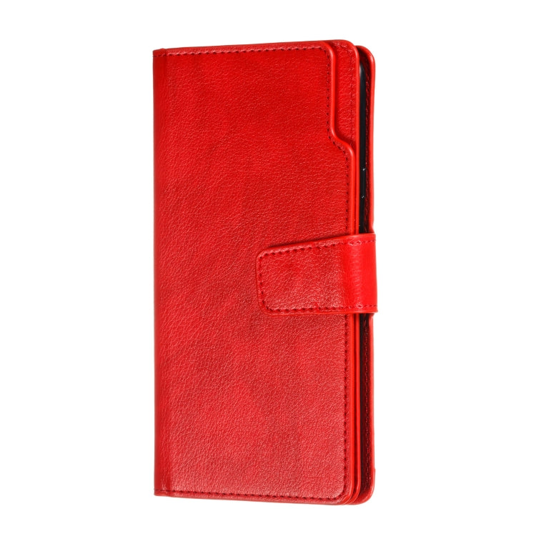For Galaxy A20s Litchi Texture Horizontal Flip Leather Case