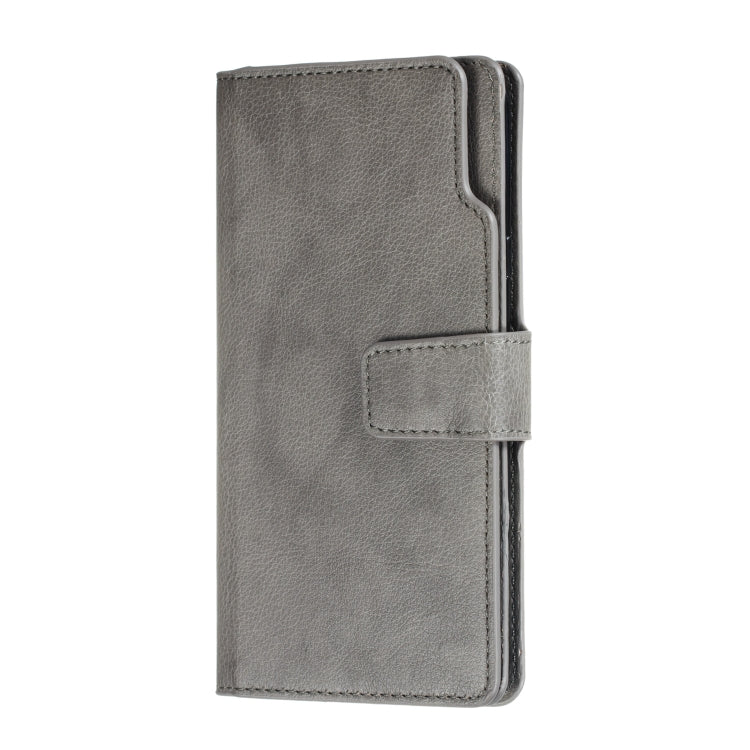 For Galaxy A20s Litchi Texture Horizontal Flip Leather Case