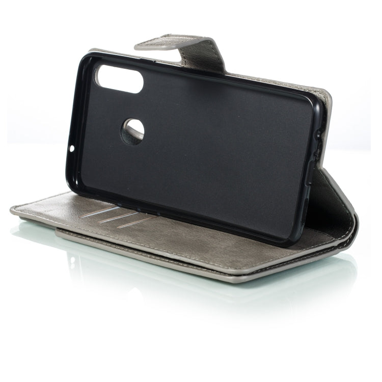 For Galaxy A20s Litchi Texture Horizontal Flip Leather Case