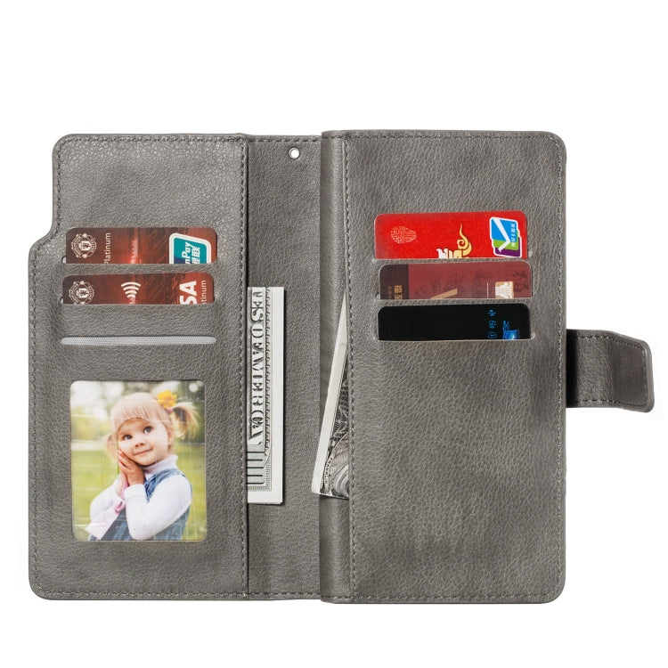 For Galaxy A20s Litchi Texture Horizontal Flip Leather Case