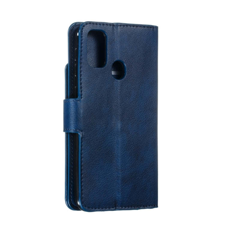 For Galaxy M30s Litchi Texture Horizontal Flip Leather Case, with Nine Card Slots & Wallet & Photo Frame