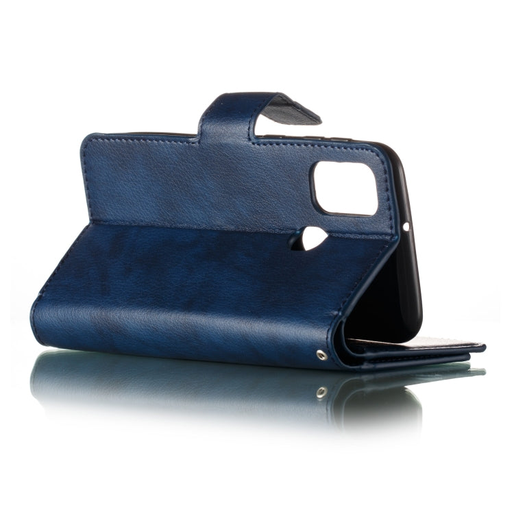 For Galaxy M30s Litchi Texture Horizontal Flip Leather Case, with Nine Card Slots & Wallet & Photo Frame