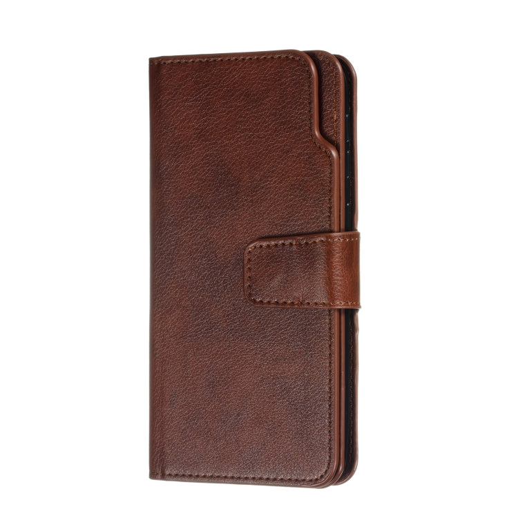 For Galaxy M30s Litchi Texture Horizontal Flip Leather Case, with Nine Card Slots & Wallet & Photo Frame