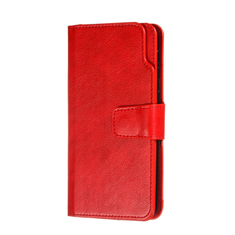 For Galaxy M30s Litchi Texture Horizontal Flip Leather Case, with Nine Card Slots & Wallet & Photo Frame