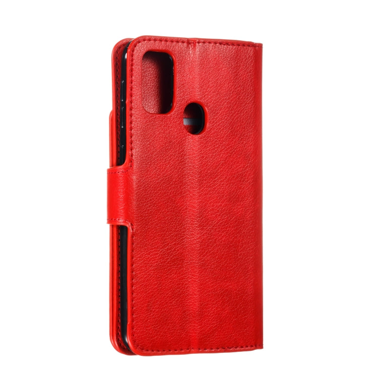 For Galaxy M30s Litchi Texture Horizontal Flip Leather Case, with Nine Card Slots & Wallet & Photo Frame