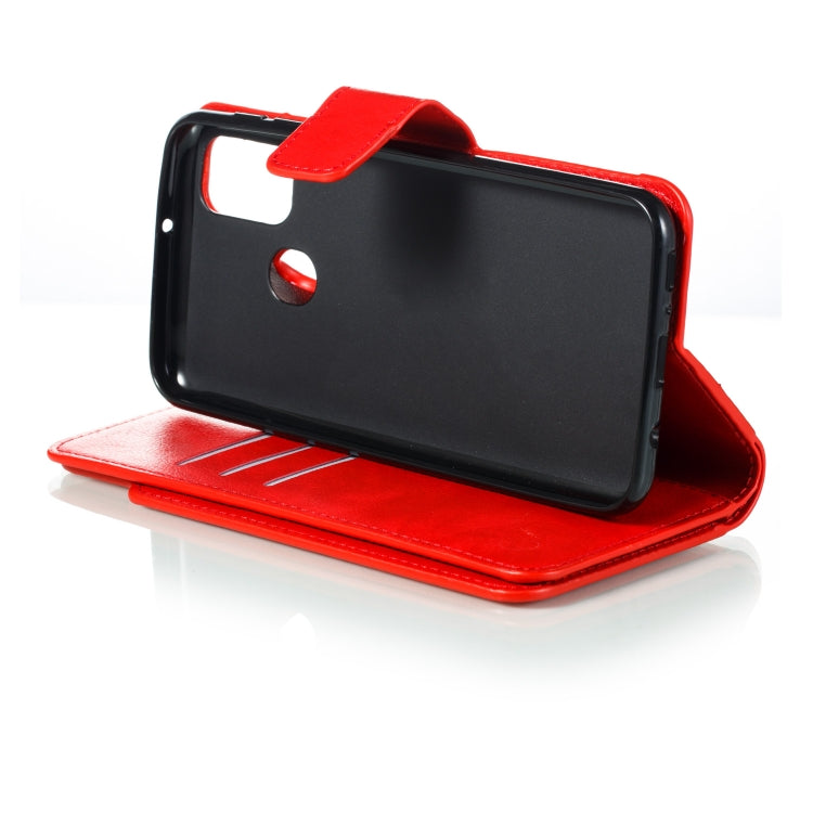 For Galaxy M30s Litchi Texture Horizontal Flip Leather Case, with Nine Card Slots & Wallet & Photo Frame