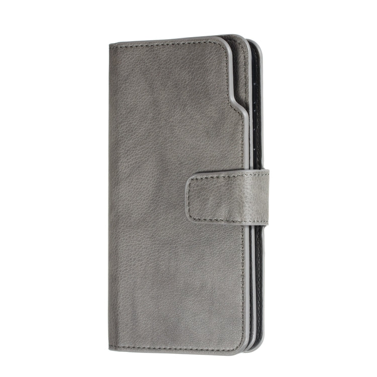 For Galaxy M30s Litchi Texture Horizontal Flip Leather Case, with Nine Card Slots & Wallet & Photo Frame