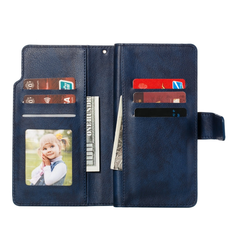 For Huawei Mate 30 Litchi Texture Horizontal Flip Leather Case, with Nine Card Slots & Wallet & Photo Frame