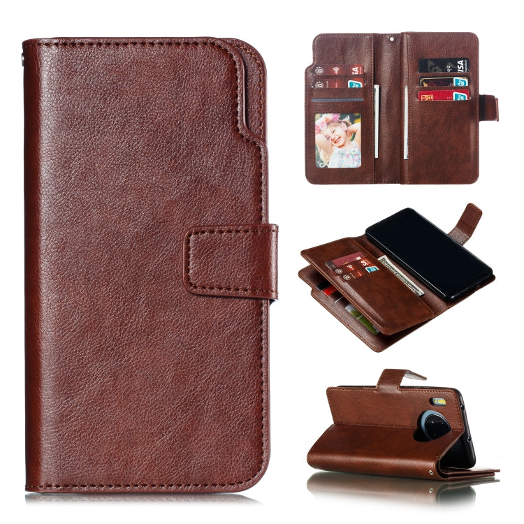 For Huawei Mate 30 Litchi Texture Horizontal Flip Leather Case, with Nine Card Slots & Wallet & Photo Frame