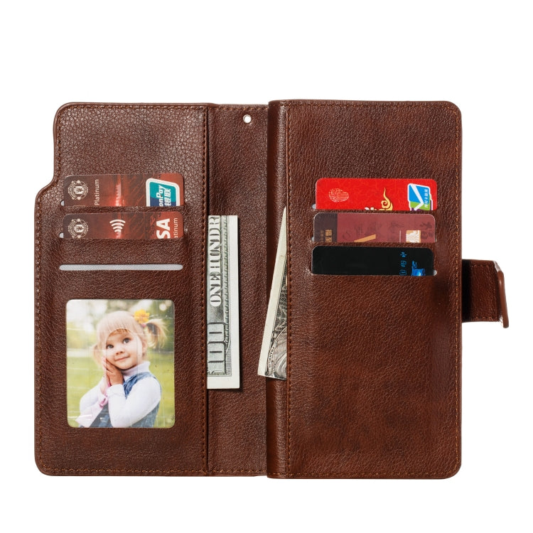 For Huawei Mate 30 Litchi Texture Horizontal Flip Leather Case, with Nine Card Slots & Wallet & Photo Frame