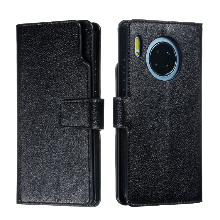 For Huawei Mate 30 Litchi Texture Horizontal Flip Leather Case, with Nine Card Slots & Wallet & Photo Frame