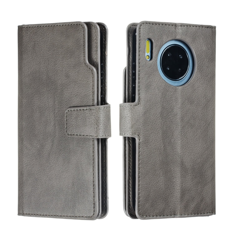 For Huawei Mate 30 Litchi Texture Horizontal Flip Leather Case, with Nine Card Slots & Wallet & Photo Frame