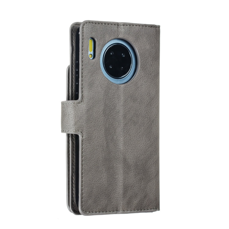 For Huawei Mate 30 Litchi Texture Horizontal Flip Leather Case, with Nine Card Slots & Wallet & Photo Frame