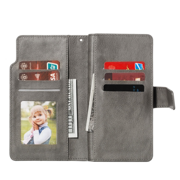 For Huawei Mate 30 Litchi Texture Horizontal Flip Leather Case, with Nine Card Slots & Wallet & Photo Frame