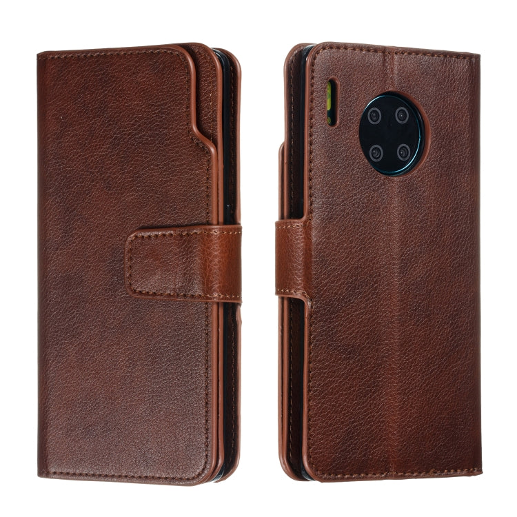 For Huawei Mate 30 Pro Litchi Texture Horizontal Flip Leather Case, with Nine Card Slots & Wallet & Photo Frame