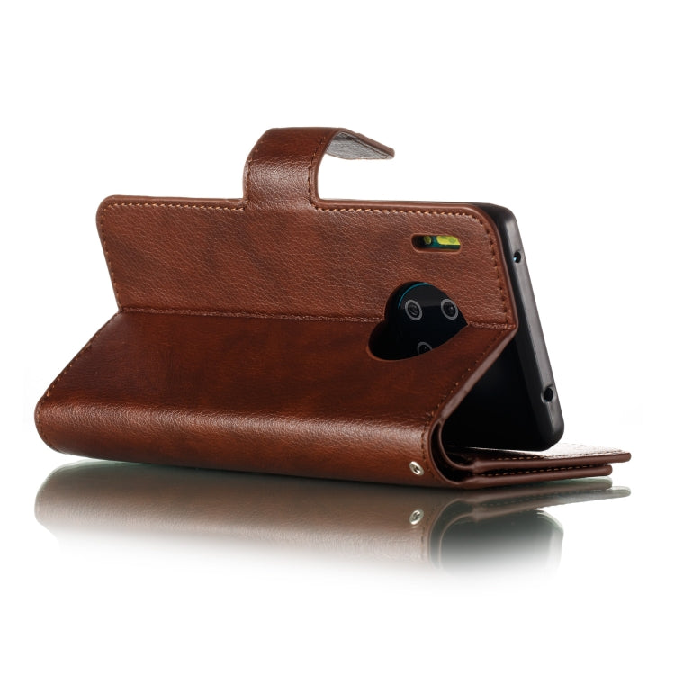 For Huawei Mate 30 Pro Litchi Texture Horizontal Flip Leather Case, with Nine Card Slots & Wallet & Photo Frame