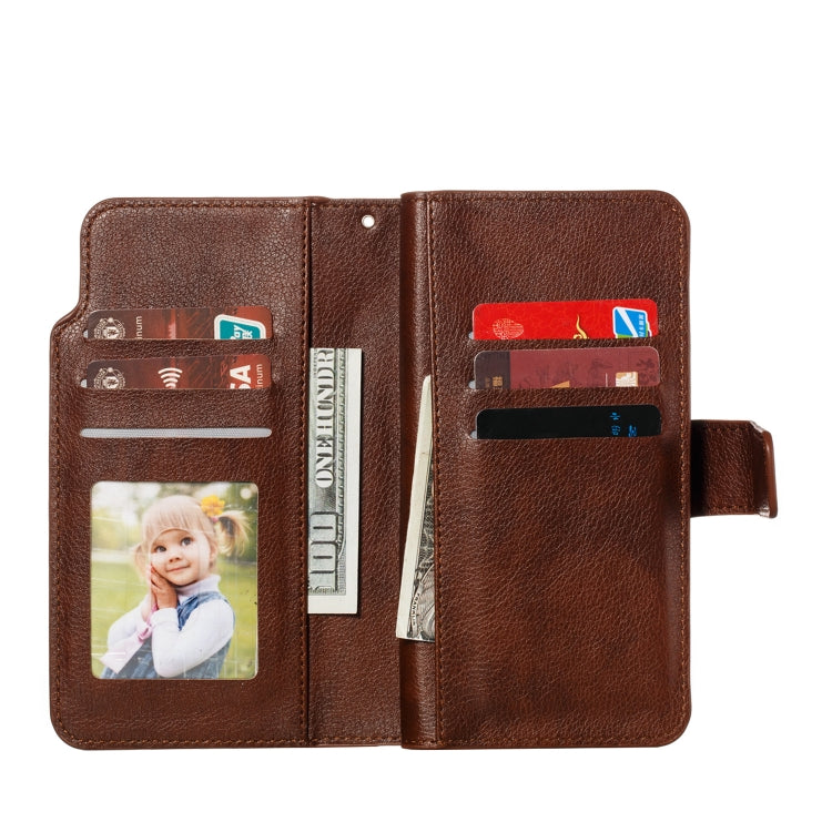 For Huawei Mate 30 Pro Litchi Texture Horizontal Flip Leather Case, with Nine Card Slots & Wallet & Photo Frame