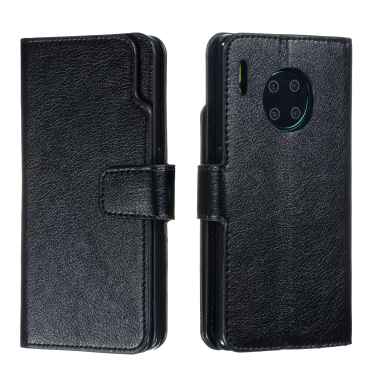 For Huawei Mate 30 Pro Litchi Texture Horizontal Flip Leather Case, with Nine Card Slots & Wallet & Photo Frame
