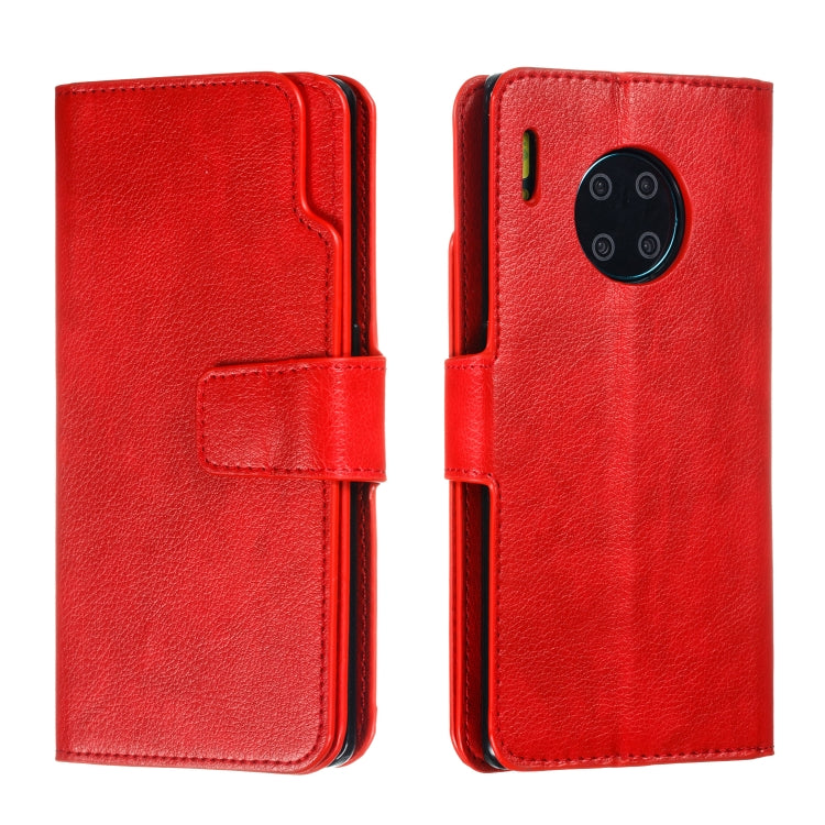 For Huawei Mate 30 Pro Litchi Texture Horizontal Flip Leather Case, with Nine Card Slots & Wallet & Photo Frame
