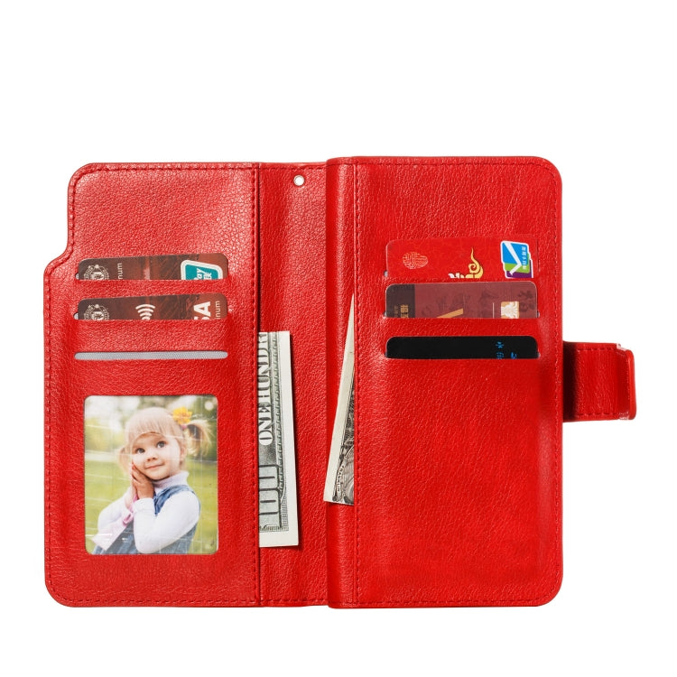 For Huawei Mate 30 Pro Litchi Texture Horizontal Flip Leather Case, with Nine Card Slots & Wallet & Photo Frame
