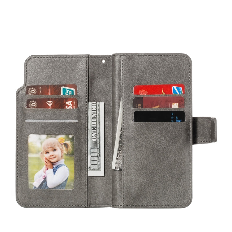 For Huawei Mate 30 Pro Litchi Texture Horizontal Flip Leather Case, with Nine Card Slots & Wallet & Photo Frame