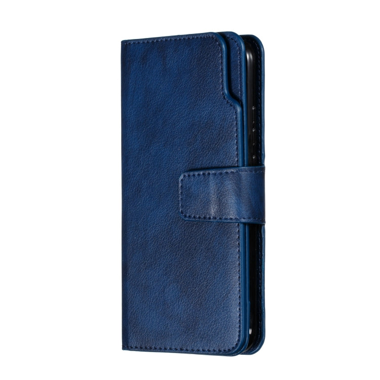 For Huawei Mate 30 Lite Litchi Texture Horizontal Flip Leather Case, with Nine Card Slots & Wallet & Photo Frame