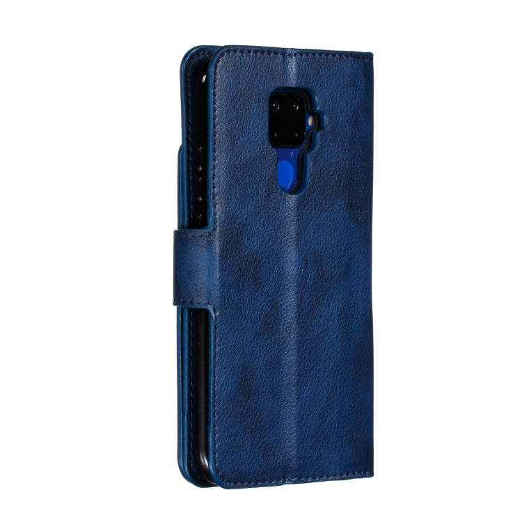 For Huawei Mate 30 Lite Litchi Texture Horizontal Flip Leather Case, with Nine Card Slots & Wallet & Photo Frame