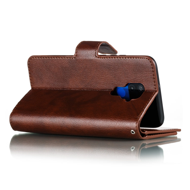 For Huawei Mate 30 Lite Litchi Texture Horizontal Flip Leather Case, with Nine Card Slots & Wallet & Photo Frame