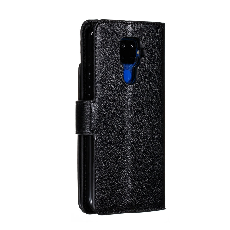 For Huawei Mate 30 Lite Litchi Texture Horizontal Flip Leather Case, with Nine Card Slots & Wallet & Photo Frame