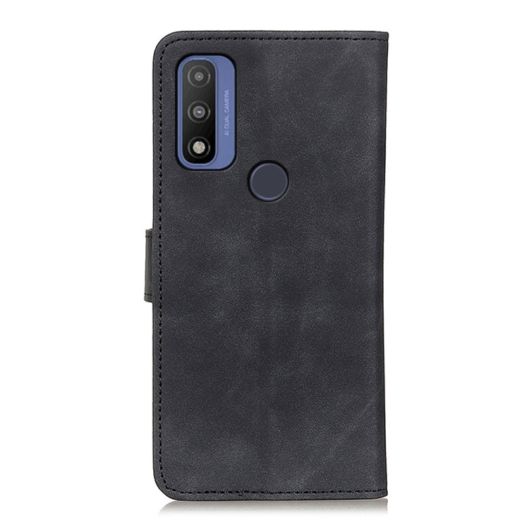For Motorola G Pure KHAZNEH Retro Texture PU + TPU Horizontal Flip Leather Case with Holder & Card Slots & Wallet