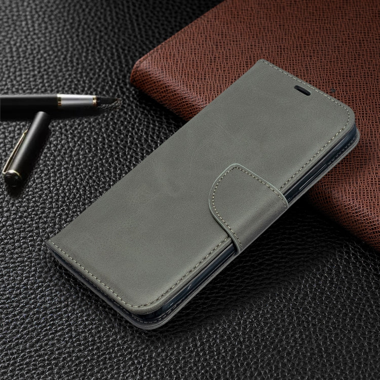 For Xiaomi Redmi 8A Lambskin Texture Pure Color Horizontal Flip PU Leather Case with Holder & Card Slots & Wallet & Lanyard