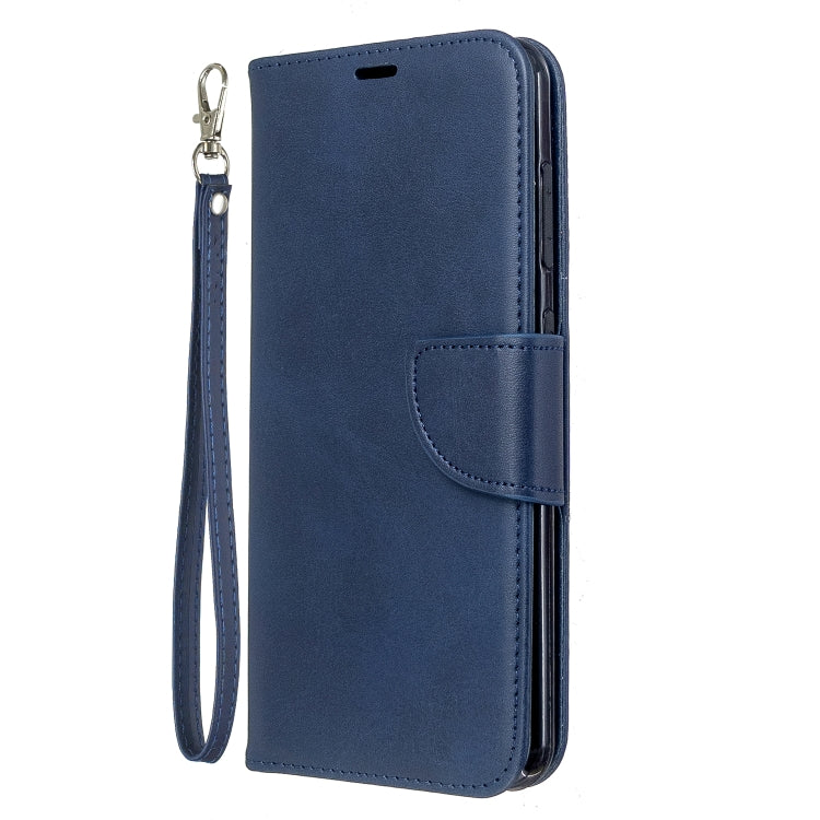 For Nokia 6.2 / 7.2 Lambskin Texture Pure Color Horizontal Flip PU Leather Case with Holder & Card Slots & Wallet & Lanyard