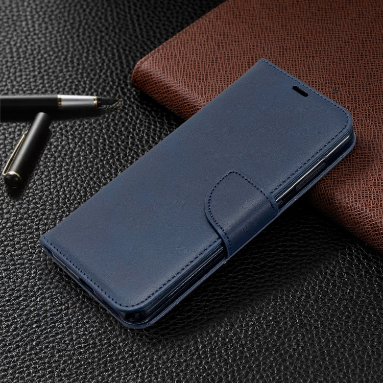 For Nokia 6.2 / 7.2 Lambskin Texture Pure Color Horizontal Flip PU Leather Case with Holder & Card Slots & Wallet & Lanyard