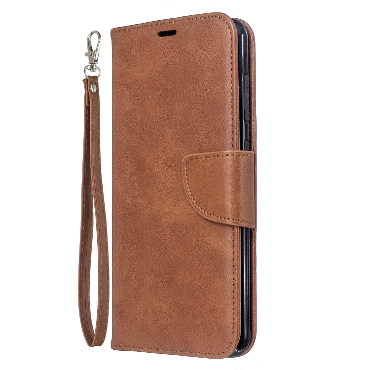 For Nokia 6.2 / 7.2 Lambskin Texture Pure Color Horizontal Flip PU Leather Case with Holder & Card Slots & Wallet & Lanyard