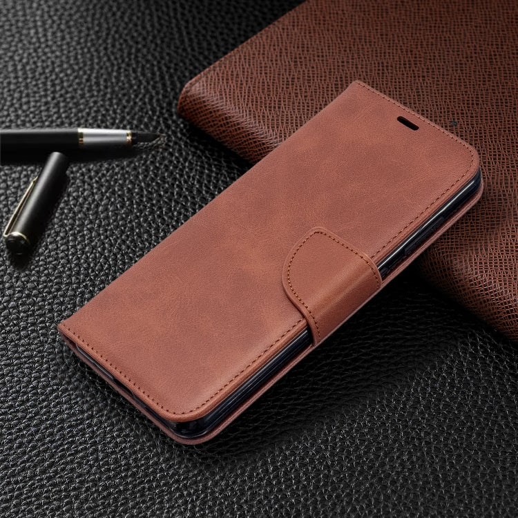 For Nokia 6.2 / 7.2 Lambskin Texture Pure Color Horizontal Flip PU Leather Case with Holder & Card Slots & Wallet & Lanyard