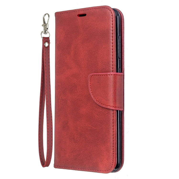 For Nokia 6.2 / 7.2 Lambskin Texture Pure Color Horizontal Flip PU Leather Case with Holder & Card Slots & Wallet & Lanyard