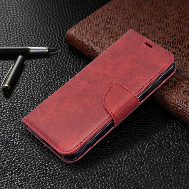 For Nokia 6.2 / 7.2 Lambskin Texture Pure Color Horizontal Flip PU Leather Case with Holder & Card Slots & Wallet & Lanyard