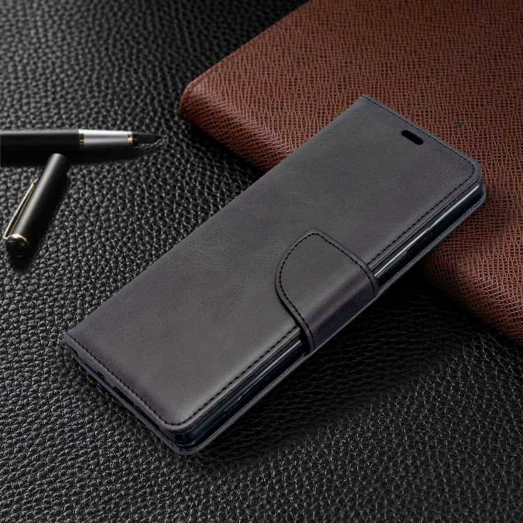 For Sony Xperia5 / XZ5 Lambskin Texture Pure Color Horizontal Flip PU Leather Case with Holder & Card Slots & Wallet & Lanyard