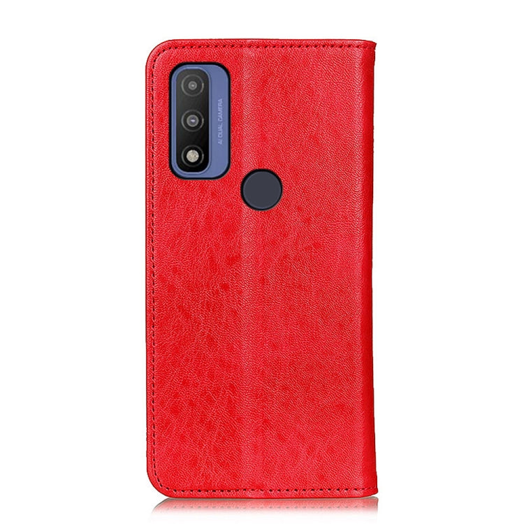 For Motorola G Pure Magnetic Crazy Horse Texture Horizontal Flip Leather Case with Holder & Card Slots & Wallet