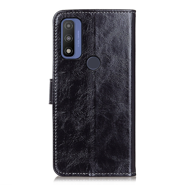 For Motorola G Pure Retro Crazy Horse Texture Horizontal Flip Leather Case with Holder & Card Slots & Photo Frame & Wallet