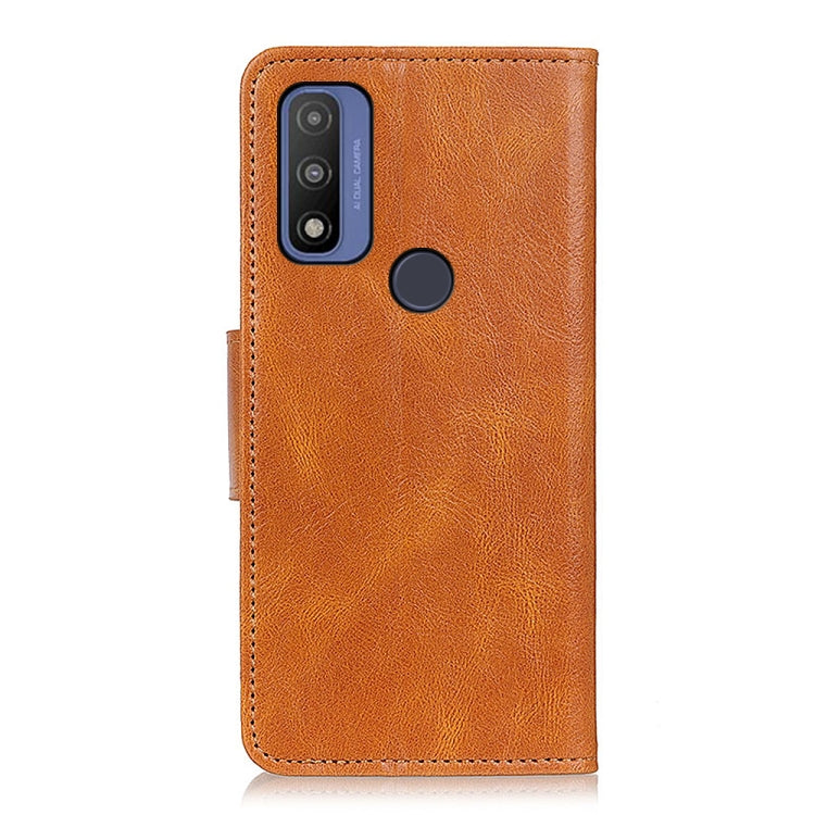 For Motorola G Pure Mirren Crazy Horse Texture Horizontal Flip Leather Case with Holder & Card Slots & Wallet