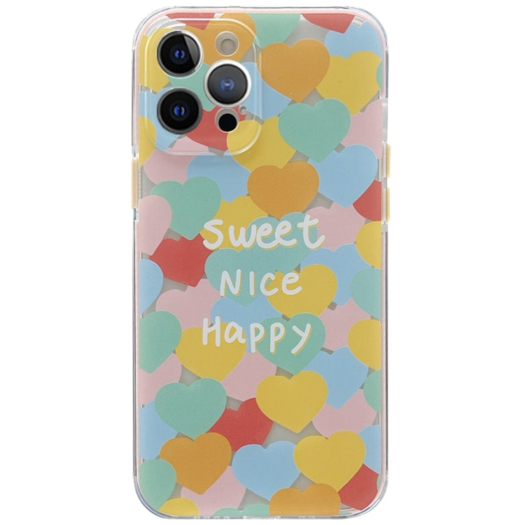 For iPhone 13 Shockproof TPU Pattern Protective Case