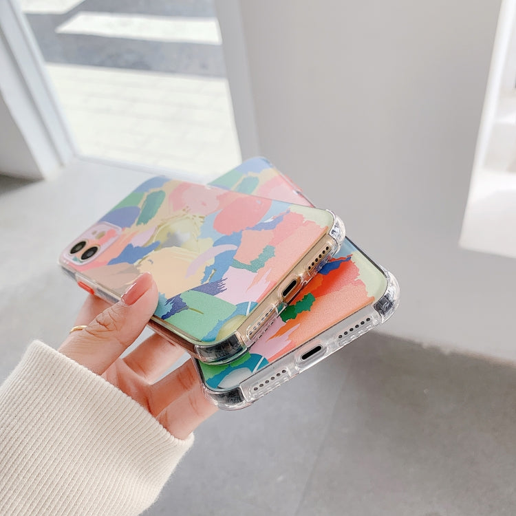 For iPhone 13 Pro Max Shockproof TPU Pattern Protective Case