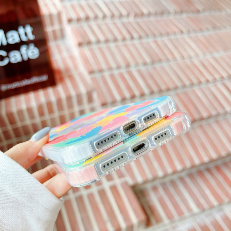 For iPhone 13 Pro Max Shockproof TPU Pattern Protective Case