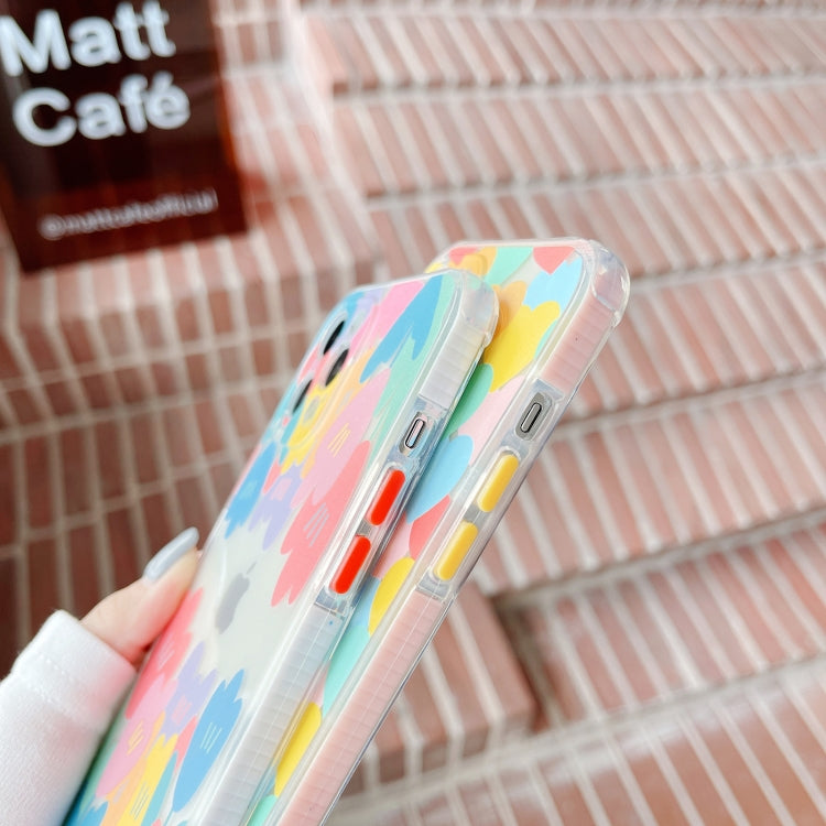 For iPhone 13 Pro Max Shockproof TPU Pattern Protective Case