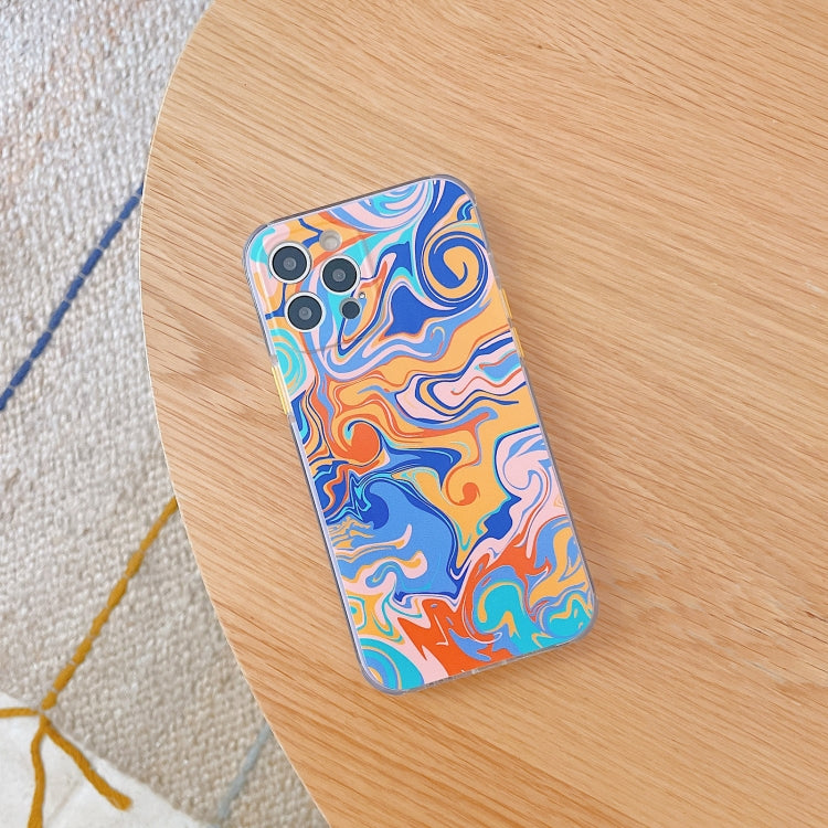 For iPhone 11 Shockproof TPU Pattern Protective Case