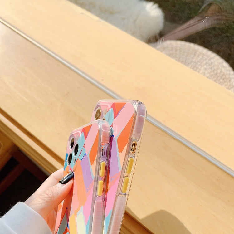 For iPhone 11 Shockproof TPU Pattern Protective Case